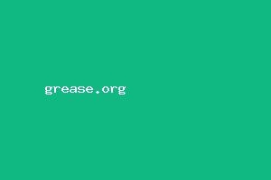 grease.org original domain preview