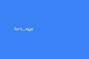 hrt.xyz original domain preview