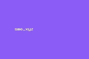 sme.xyz original domain preview