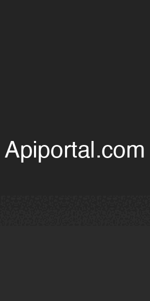apiportal.com domain for sale — 300 by 600 banner, view its GDFN listing